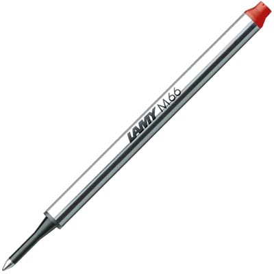 lamy red m66 m capless rollerball refill