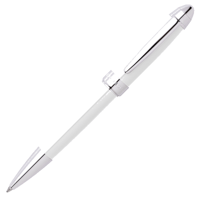white chrome ballpoint icon