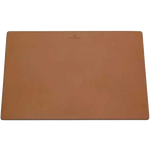 gvfc cognac smooth leather desk pad