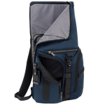 tumi navy alpha bravo logistics backpack inside