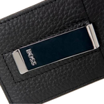 boss 50529503 01 001 black leather card holder