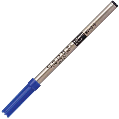 cross slim blue ballpoint