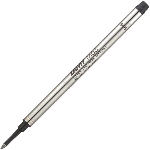 lamy m63 m black rollerball refill