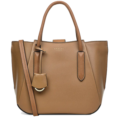 radley light brown liverpool street 2 0 medium grab bag