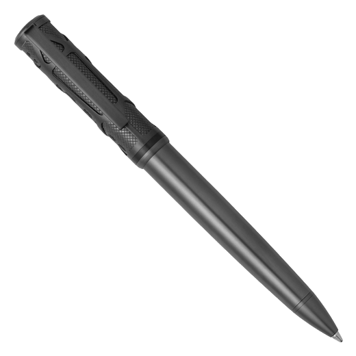 Hugo Boss Craft Ballpoint Pen Gunmetal comes in a branded gift box.