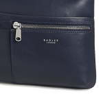 dark blue radley crossbody