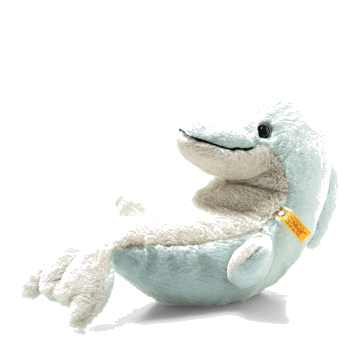 This Steiff Soft Cuddly Friends Denny the Dolphin makes a great gift for anyone who loves sea creatures.