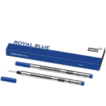 montblanc blue rollerball f