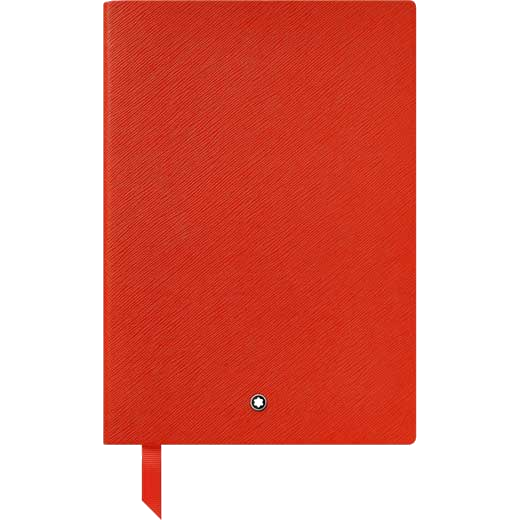 This is the Montblanc Modena Red, Fine Stationery #146 Notebook, Lined.