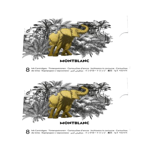 Around the World in 80 Days Brown Ink Cartridges By Montblanc