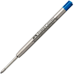 graf von faber castell blue medium ballpoint pen refill