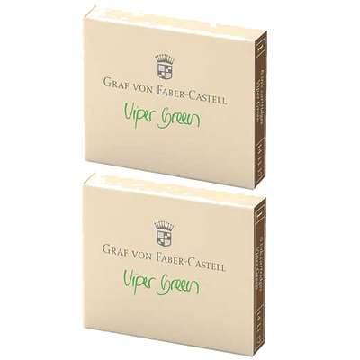 gvfc viper green ink cartridge 2 x 6