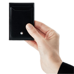 montblanc mst 3cc black pocket in hand