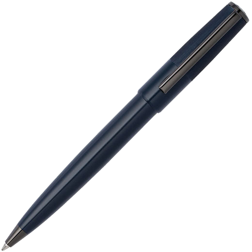 hugo boss all navy gear minimal ballpoint pen 1