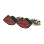 paul smith lips cufflinks