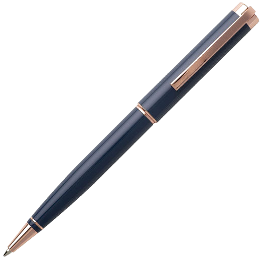hugo boss ace blue ballpoint pen 1