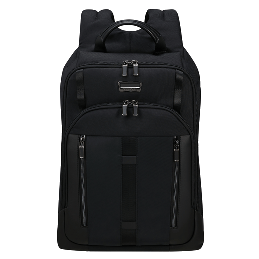 Samsonite's Urban-Eye Accordeon Backpack 15.6", Black is made out of nylon and is water resistant so you rest assured that your belongings are safe.