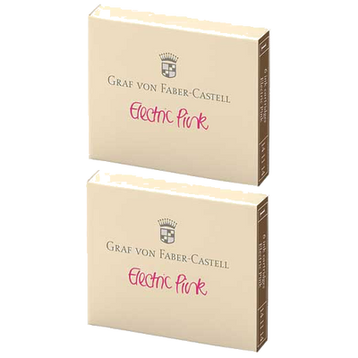 gvfc electric pink ink cartridge 2 x 6