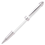 hb white chrome rollerball