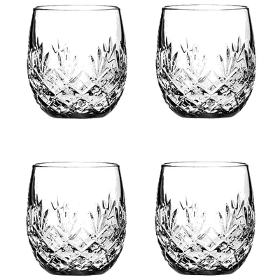 These Royal Scot Crystal Edinburgh 4 x 25cl Barrel Tumblers are perfect for dinner parties.