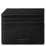 montblanc mst selection soft black 6cc card holder back