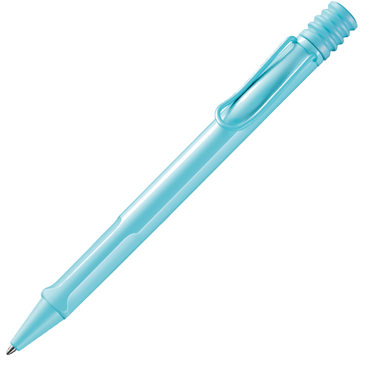 Lamy Safari Special Edition Ballpoint Pen In Aqua Sky