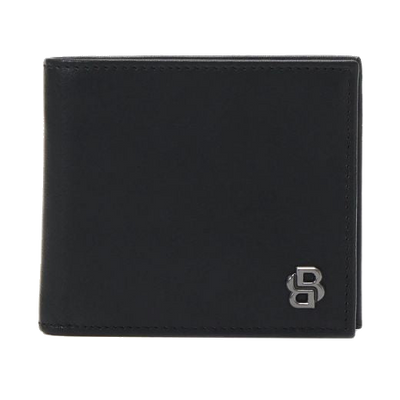 50523836 01 001 boss 8cc black leather wallet