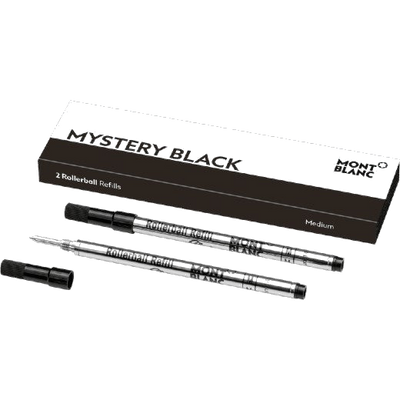 montblanc mystery black medium rollerball refills