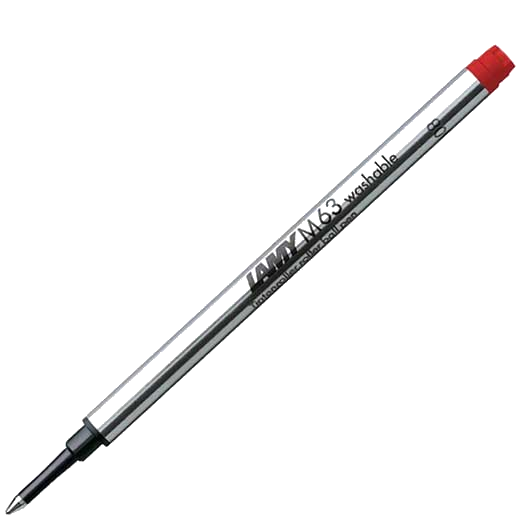 This is the LAMY Rollerball Refill M 63 M, Red.
