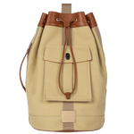 paul smith cotton linen sand duffel bag