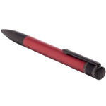 boss brushed red explore ballpoint pen cap