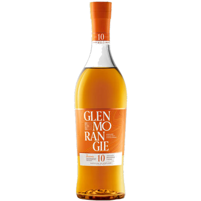 glenmorangie 10 years old 75 cl whisky bottle