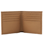 boss light brown 8cc crosstown wallet inside