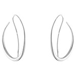 georg jensen sterling silver offspring double earhoops