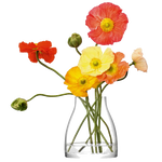 lsa signature flower large kiln vase with flowers