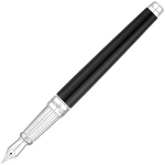 s t dupont paris line d black large fountain pen
