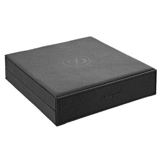 This S.T. Dupont Travel Cigar Humidor, Black Grained Leather can fit up to 8 cigars and is perfect for taking away with you.