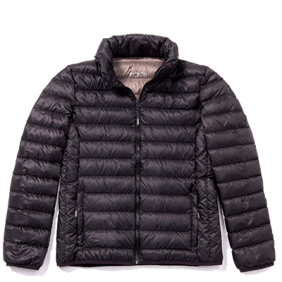 tumipax black charlotte packable travel puffer