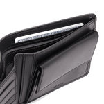 tumi alpha wallet with coin