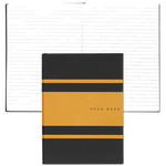 hugo boss yellow lined gear matrix a5 notebook