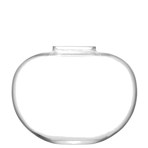 Signature Flower Small Curved Bouquet Vase designed by LSA.