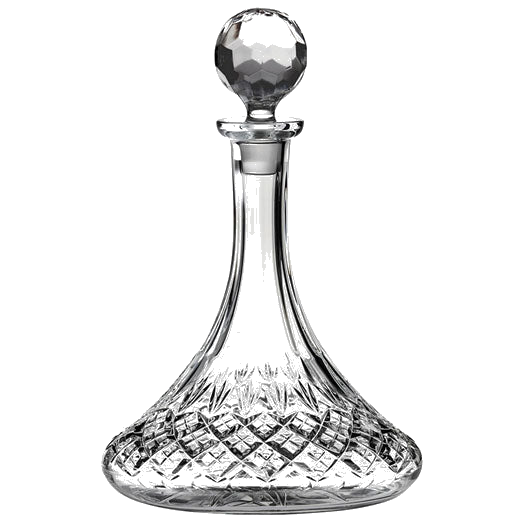 This Edinburgh 85cl Ships Decanter has been designed by Royal Scot Crystal.
