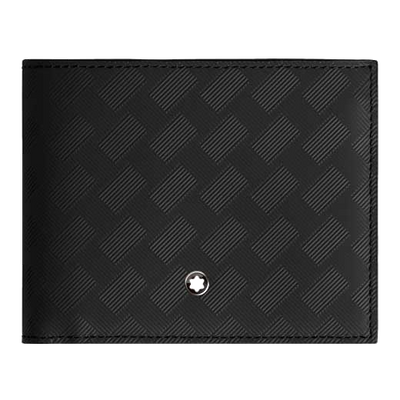 black montblanc wallet back