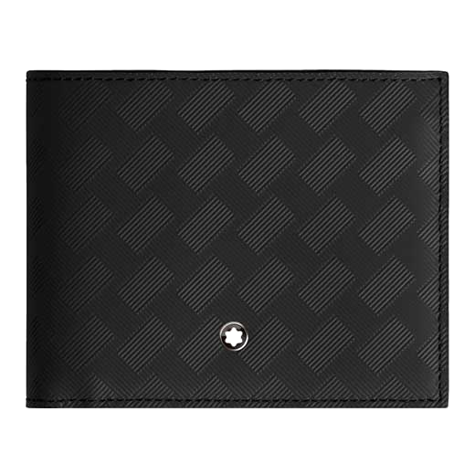 black montblanc wallet back