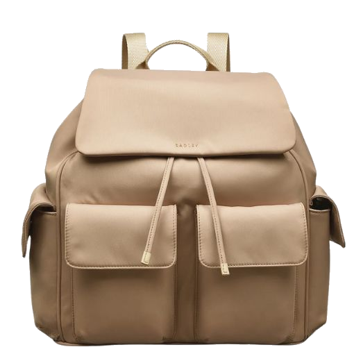 The Guildford Grove Medium Stone Flapover Backpack by Radley.