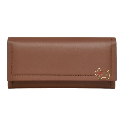 1 radley heritage lane saddle large flapover matinee purse 111467