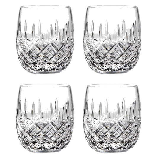 These London 4 x 35cl Gin & Tonic Barrel Tumblers have been designed by Royal Scot Crystal.