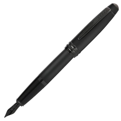 cross at0456 19 bailey matte black fountain pen
