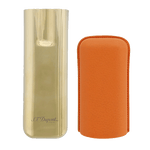 orange cigar case gold