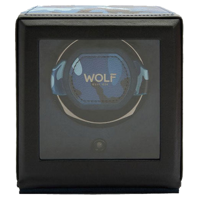wolf 1834 elements water cub watch winder with cover